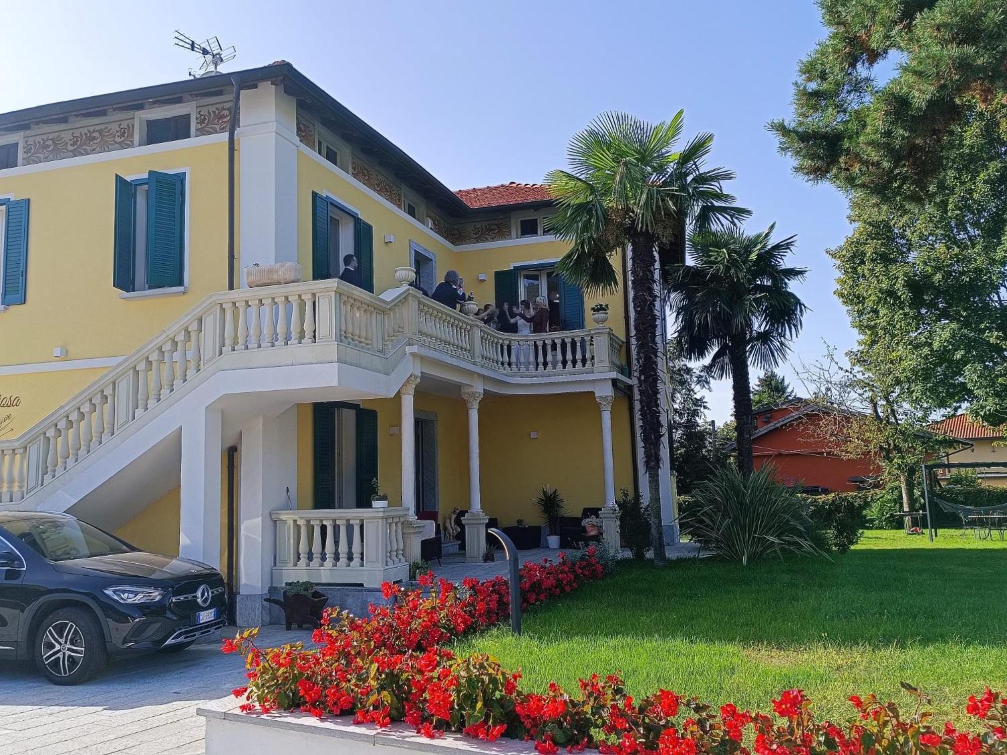 B&B Villa Preziosa Lago Maggiore 莱萨 外观 照片